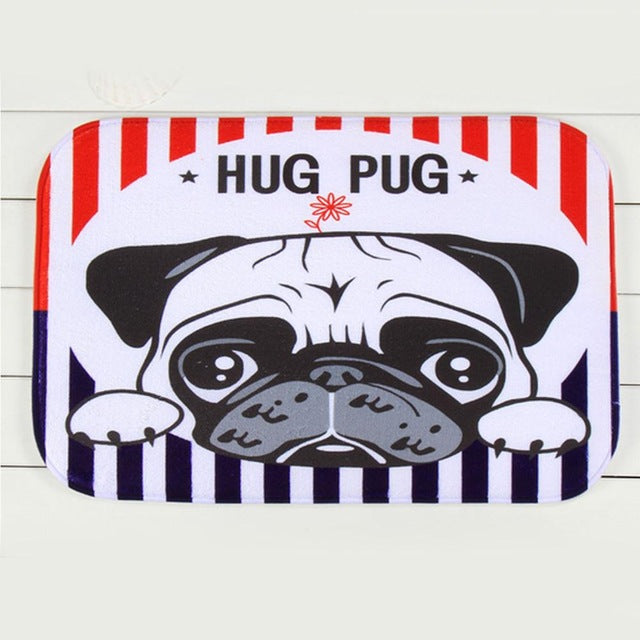 Pug Door Mat