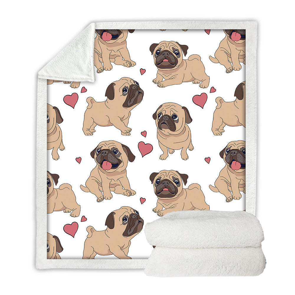 Pug Blanket